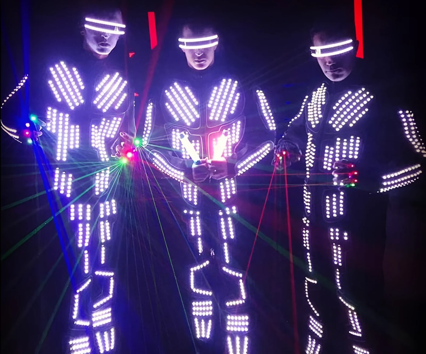 Spectacle de danse LED
